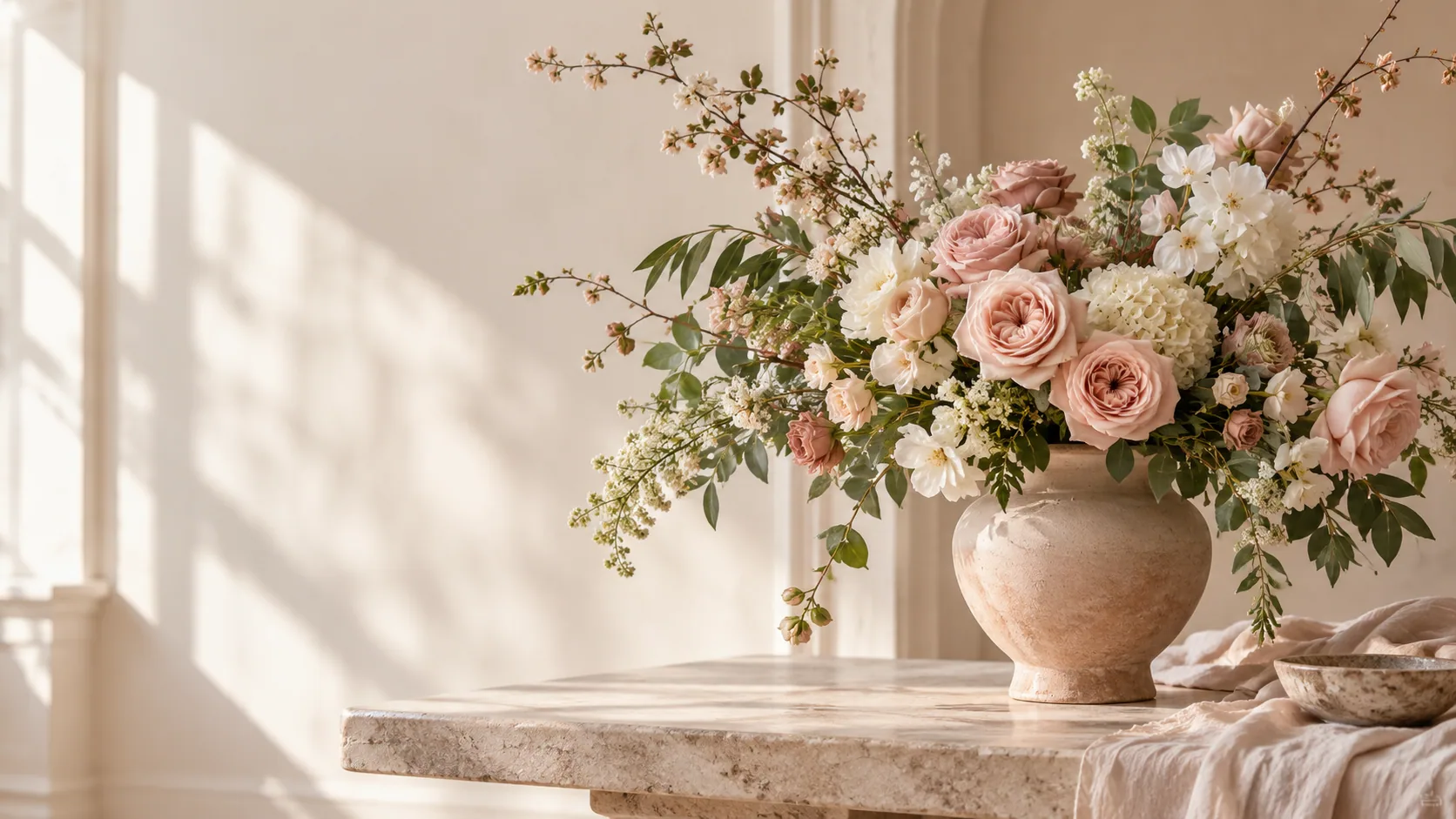 Arreglo floral de My Love Flowers en luz natural